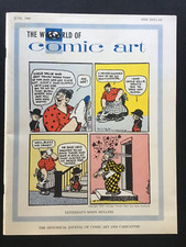 World Of Comic Art #1 June 1966 1st issue-Moon Mullins-Peanuts-Mort Walker