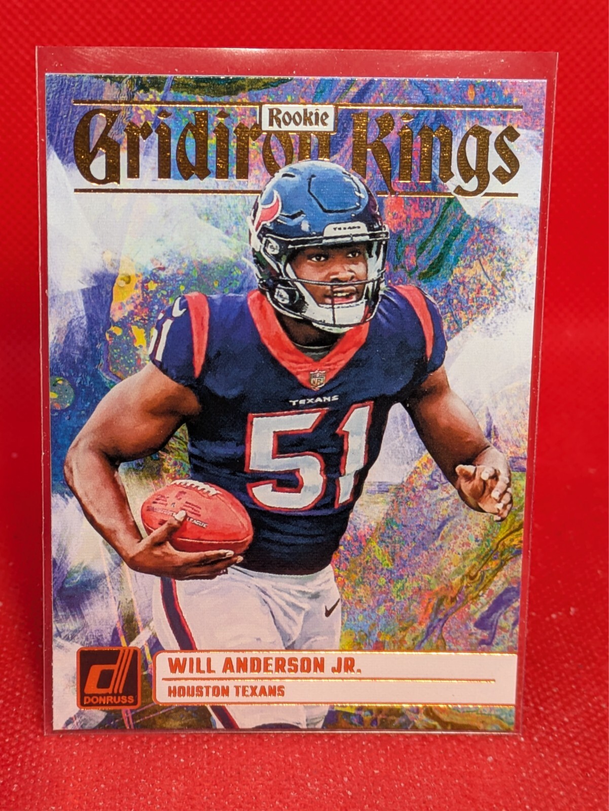 Will Anderson Jr. 2023 Donruss Rookie Gridiron Kings #RGK-1 Houston Texans