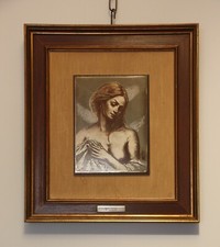 incisione su lastra d'argento