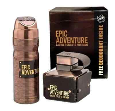 Emper Epic Adventure EDT Eau De Toilette for Men New & Sealed 100ml