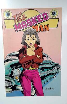 Masked Man #8 Eclipse (1986) FN/VF 1st Print Comic Book