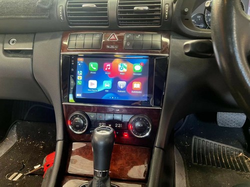 8" WIRELESS CARPLAY ANDROID AUTO GPS FOR MERCEDES C CLK CLC SLK W203 2004-2011 - Bild 3 von 3