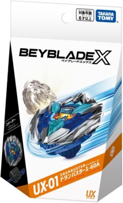 Beyblade X UX-01 Starter Drain Buster 1-60A Takara Tomy New Beyblade X UX-01 Starter Drain Buster 1-60A Takara Tomy New