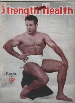 Strength & Health Mag Sam Loprinzi & Deltoids March 1945 032621nonr