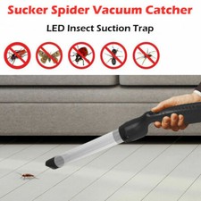 Powerful Handheld Bug Vacuum Insect Spider Catcher Pest Bee Trap With LED Light