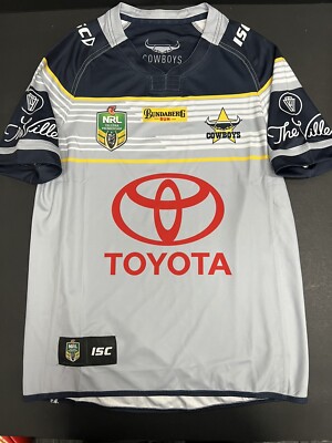 NRL North Queensland Cowboys Official ISC Jersey Telstra