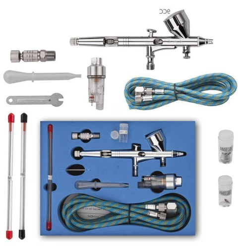 180 Supplies Airbrush Kit Professional Set Multi-purpose Compressor Mini