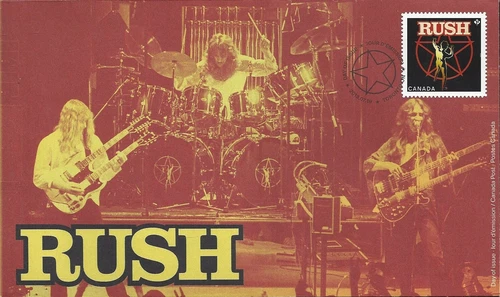 🍁Canada   #2657    "ROCK BAND - RUSH"      Brand New 2013  First Day Cover