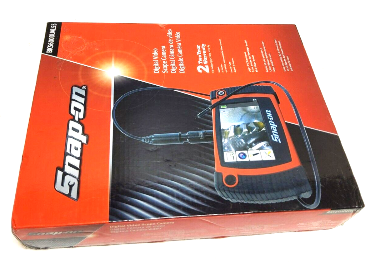 New Snap-on BK5600DUAL55 Borescope Video Scope 36