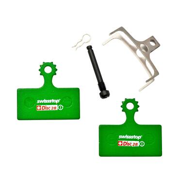 PLAQUETTE DE FREIN VTT et VAE POUR SHIMANO XTR M9000 XT M8000 M785 M675 FSA K FORCE (SWISSSTOP ORGANIC   DISC 28E