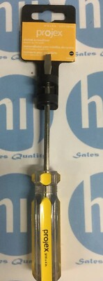 Schlitzschraubendreher mit Magnetspitze 4,8 x 102 mm PVC Griff Projex