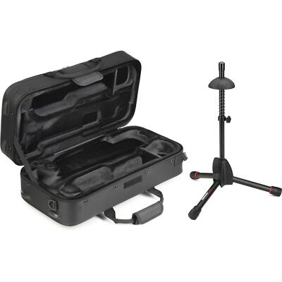 Protec MX301 MAX Trumpet Case with Mute Storage and Tripod Stand - Black