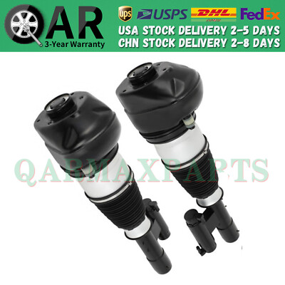 Pair Front Air Suspension Strut Shocks For 7 Series 740i 750i XDrive 2016-2020