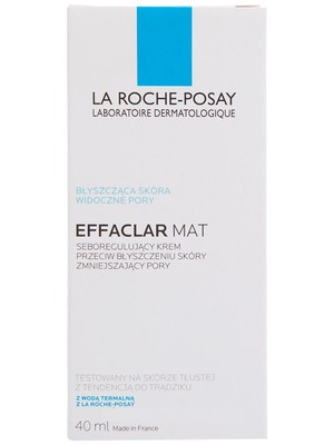 La Roche Posay Effaclar Mat Moisturizing, sebum-regulating, skin-matting 40ML