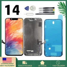New Assembly For iPhone 14 6.1" Incell LCD Display Touch Screen Digitizer + Tool