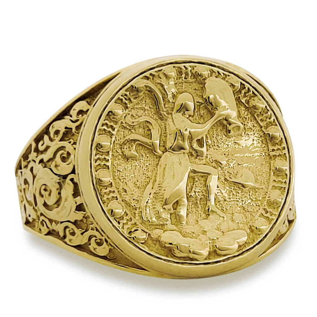 gold coin ring products for sale | eBay