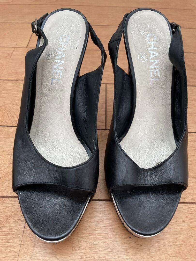 CHANEL Pumps Shoes 36.5 Women Authentic Used from Japan