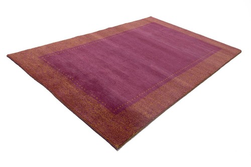 Indo-Gabbeh Oriental Rug Rare Modern Wool Tribal Living Room Carpet 6X10 ft - Picture 5 of 16