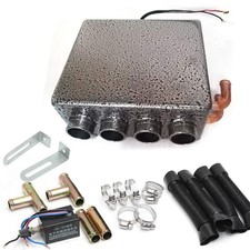 12v Universal Truck Car Underdash Compact Heater Kit Copper Tubespeed Switch