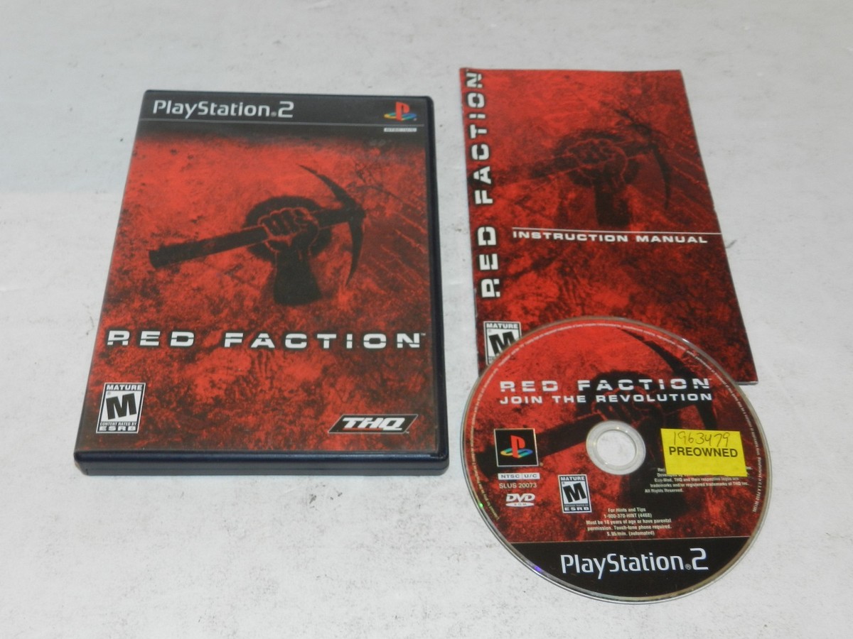 Jeu Red Faction 2 - PlayStation 2 (PS2) Version FR Complète - Boîtier, Notice #RÉTRO