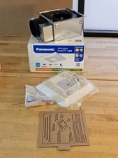 Panasonic Whisper Mighty LED Ceiling Bathroom Exhaust Ventilation Fan - 70/90CFM