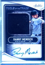 2022 Absolute Danny Mendick Auto /99 JSY #TTJS-DM Sox Tools of the Trade Jumbo S