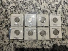 Buffalo Nickel Set of Eight Buffalo Nickel Coins Various Dates