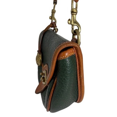 Dooney & Bourke Green Pebbled Leather Belt Green Bay Packers Dooney & Bourke Signature Belt Bag at The  main image 3
