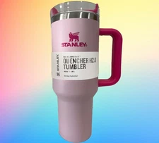Stanley 40 oz Stainless Steel Quencher H2.0 FlowState coffee Cup Tumbler B - NEW