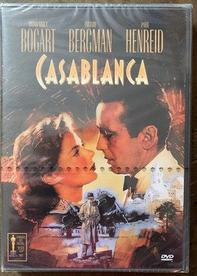 Casablanca Humphrey Bogart Ingrid Bergmann Snapper Case 1999 auf DVD - NEU & OVP