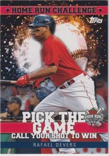 2022 Topps #HRC-22 Rafael Devers Home Run Challenge Code Cards (Series Two)