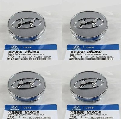 Hyundai OEM Radnabendeckel 4er Set 52960-2S250 Elantra Tucson Original