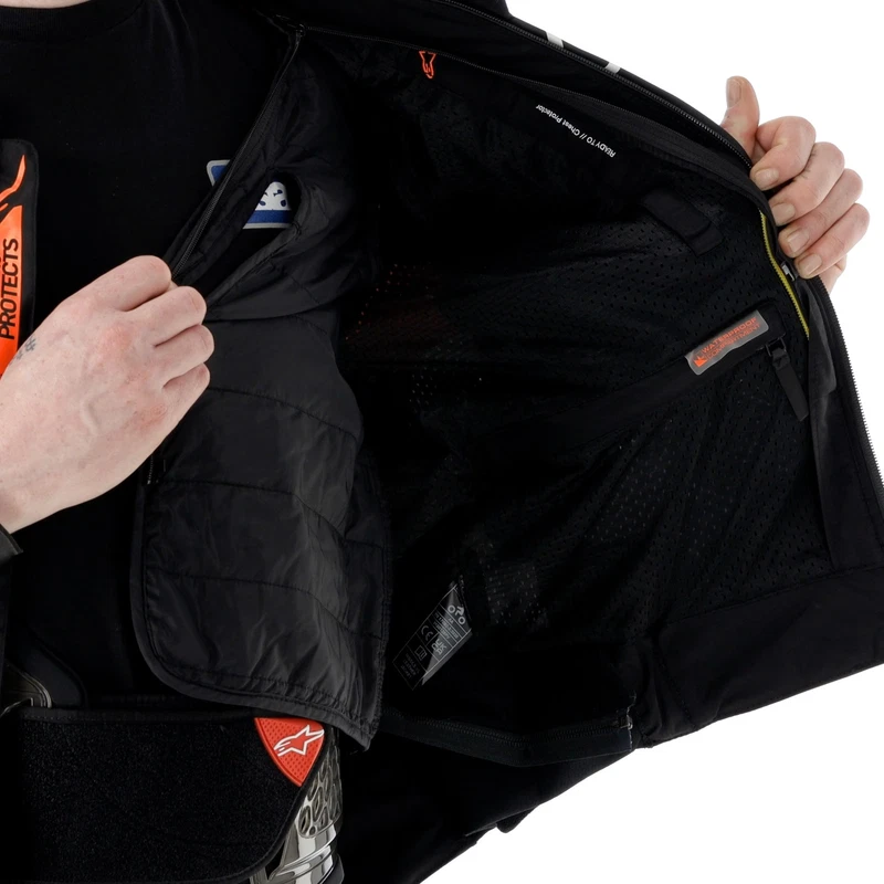 Alpinestars Missile V3 Leather Black White Red Fluo, photo 13 of 14