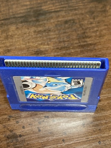 Pokemon Versione Blu (Nintendo Game Boy, 1998) Autentico. Salva! Testato! A4 - Foto 4 di 7