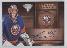 2013-14 Panini Titanium Metallic Marks Bronze Anders Nilsson #MM-41 Auto xp6