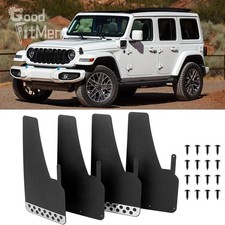 F&uuml;r Jeep Wrangler 4 St&uuml;ck Schmutzf&auml;nger Spritzschutz Kotfl&uuml;gel Mit Reflektor