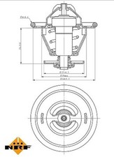 Thermostat Opel ADMIRAL
