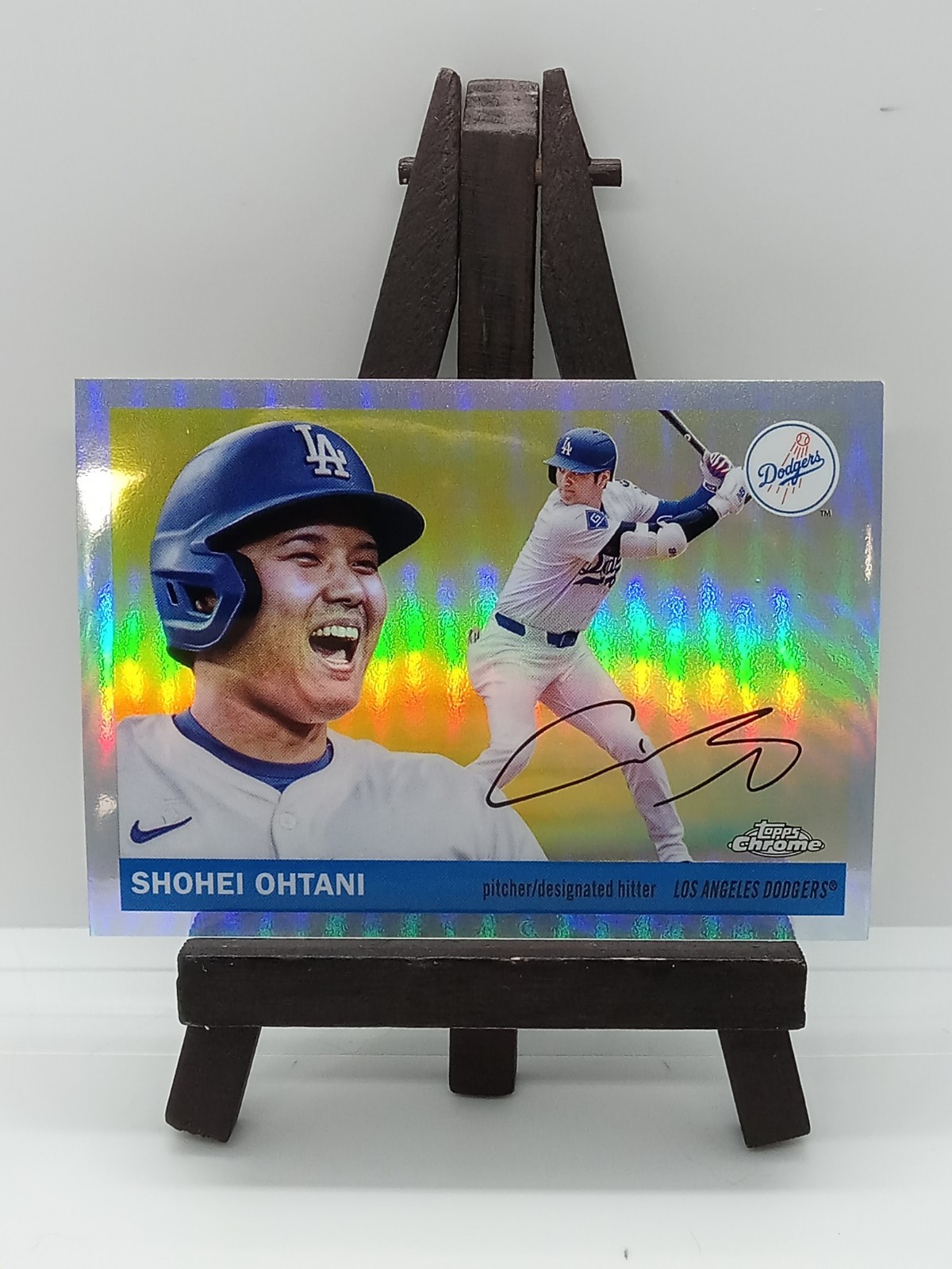 2025 Topps Chrome Platinum SHOHEI OHTANI Image Variation Refractor SP...*READ*