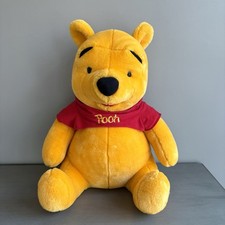 VTG Mattel Disney LARGE Winnie the Pooh Bear Plush Stuffed Animal Arcotoys 20"