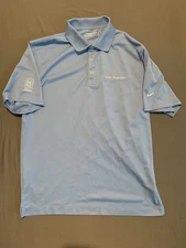 Nike Golf Blue Polo Shirt Men's Medium Performance The Players TPC Sawgrass 