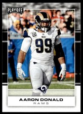 2017 Panini Playoff #45 Aaron Donald Los Angeles Rams HOF