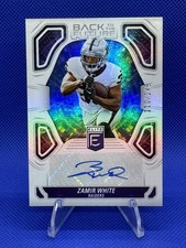 2024 Elite Back to the Future Signatures Zamir White #BTF-ZWH /149 