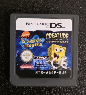 Spongebob SquarePants Creature From the Krusty Krab - Nintendo DS
