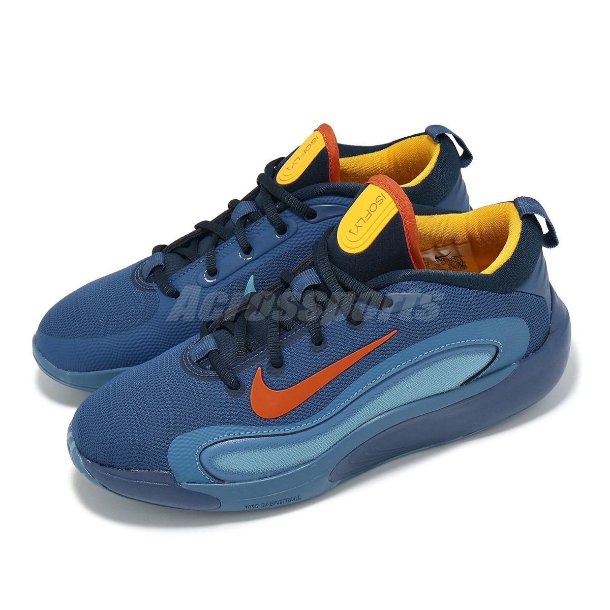 Nike IsoFly GS Mystic Navy Kids Youth Basketball Hoopers Shoes