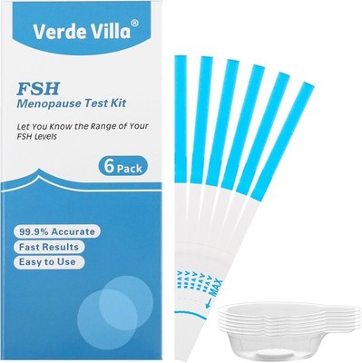 FSH Menopause Test Kit 6 Pack At-Home Hormone Testing Exp 6/26