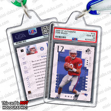 2000 SP Authentic Tom Brady #118 card