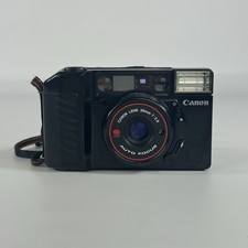 Canon Sure Shot 35MM Point shoot Auto Focus Camera 38mm 1:2.8 TESTED Works