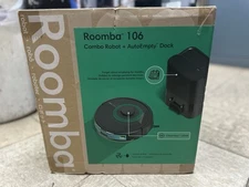iRobot Roomba 106 Robot Vacuum AutoEmpty Dock Brand New Sealed