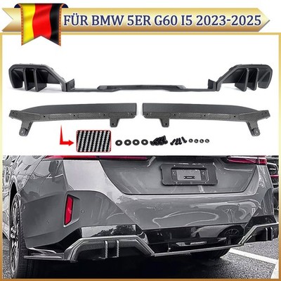 Sport Performance Heckdiffusor MP Carbon Look für BMW 5er G60 i5 23-25 Hecklippe