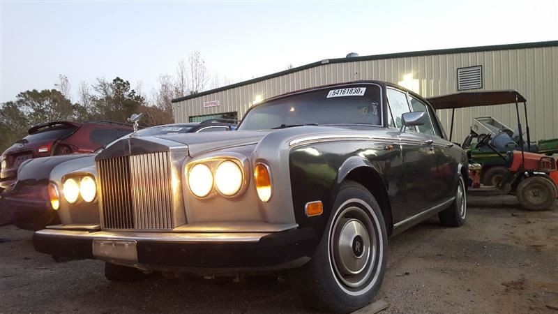 Rolls-Royce Silver Wraith 1977 Rear Left Door Black